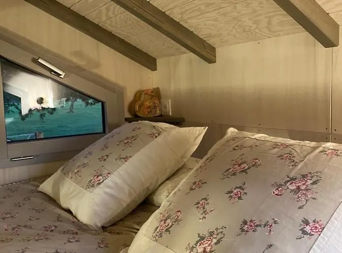 Jolie Tiny House Sous Les Grands Arbres Casa de Férias *