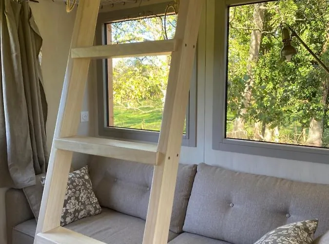 Jolie Tiny House Sous Les Grands Arbres *